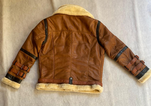 2025 Premium Quality Leather <b>Jacket</b> for Men with Canvas Front Logo <b>Mandarin</b> <b>Collar</b> Satin Lining Customizable Breathable Design - Product Image 2