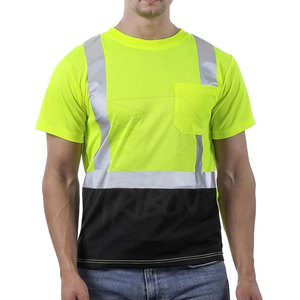 Nueva llegada de tamaño personalizado de alta visibilidad transpirable al aire libre camisas de trabajo de alta seguridad a la venta - Product Image 1