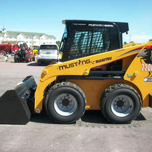 Howo Mustang 2200R Skid <b>Steer</b> Loader Compact Wheel Loader, 2.2 Ton Operating Capacity, Factory Direct Sale - Product Image 1
