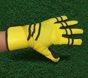 Custom Design Synthetic Leather Baseball Batting Gloves With Strong Grip And Reinforced Palm Material - Product Image 6