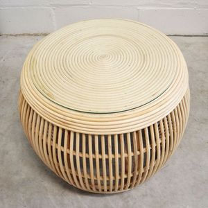 แผ่นรองจานหวายทรงกลมทำด้วยมือสำหรับวางบนโต๊ะเสื่อหวายสำหรับห้องครัวรับประทานอาหารเป็นครั้งคราว - Product Image 5