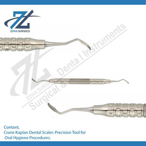Crane Kaplan Dental Scaler Herramienta de precisión para procedimientos de higiene bucal Curetas dentales periodontales terminadas Gracey Periodontal - Product Image 2