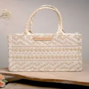 Sac de plage en jute avec logo personnalisé de haute qualité sac en toile de coton article personnalisé Style motif lettre Promotion IND - Product Image 6