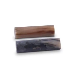 Rouleau de corne de buffle fait à la main de haute qualité avec poignée en corne de boeuf Style religieux Prix d'usine direct Artisanat naturel de l'Inde - Product Image 5