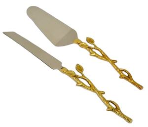 Creative <b>Cake</b> <b>Server</b> & Knife for Wedding Party Home Hotel <b>Cake</b> Tools Modern Design Metal Cutlery Sets Bakeware Tabletop <b>Server</b> - Product Image 1