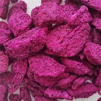 Veganistisch Gevriesdroogd Drakenfruit Snack Gezonde Droog Gesneden Drakenvruchten Met Heerlijke Natuurlijke Smaak