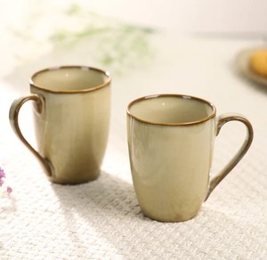 Taza de Café de Cerámica Marrón Mate Rústica, Diseño Minimalista, Construcción Duradera, Asa Cómoda, Perfecta para Té, Café, Hogar y Oficina - Product Image 5