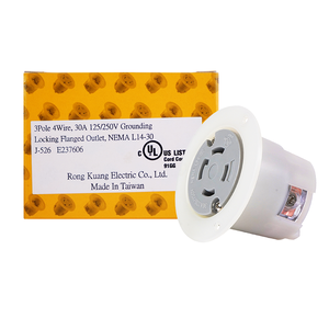 Salida con brida de CA certificada NEMA de 30A 125/250V, perfecta para mantener la eficiencia - Product Image 6