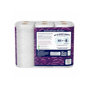 Haute qualité meilleur prix du papier toilette matelassé bon matériel d'édition artisanale papier toilette matelassé - Product Image 6