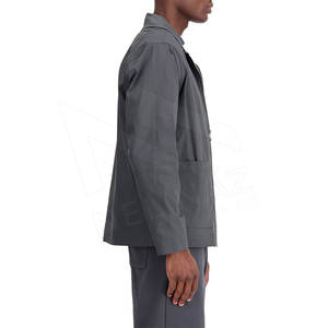 Chaqueta cortavientos con capucha Dark Gary para hombre personalizada al por mayor, chaqueta cortavientos personalizada de alta calidad - Product Image 2