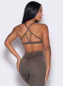 Nouveau personnalisé hiver chêne Passion sport soutien-gorge réglable à bretelles dos conception incurvé sous le buste et fort Impact femmes Fitness sport soutien-gorge - Product Image 2