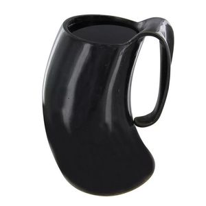 Personalizado pulido artesanal vikingo beber cuerno cerveza STEIN beber cuerno taza vikingo taza de café - Product Image 3