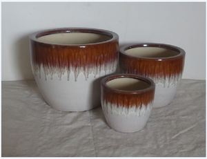 [Leo Nguyen Le] - Vente en gros de pots de fleurs en céramique vernissée pour l'intérieur et l'extérieur, pour la décoration de jardin, du fournisseur Baovy - Product Image 3