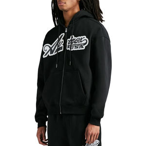 Último estilo, fabricante pakistaní, ropa para hombre, sudaderas con capucha Avirex, nueva llegada, sudaderas con capucha lisas personalizadas de lana de algodón para hombre - Product Image 6