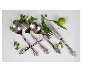 Juego de Cubiertos de Acero Inoxidable de Gran Calidad en Oferta, para Decoración de Mesa en el Hogar, Cocina o Restaurante - Product Image 2