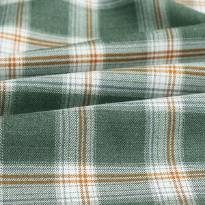 High Quality Custom <b>Men</b> <b>Winter</b> Flannel Oversized Plaid Elasticity Long Sleeves Breathable Eco Friendly <b>Shirt</b> - Product Image 4