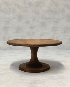 Support de gâteau en bois décoratif de table fini idéal pour l'utilisation de service de gâteau de mariage et d'événement - Product Image 4