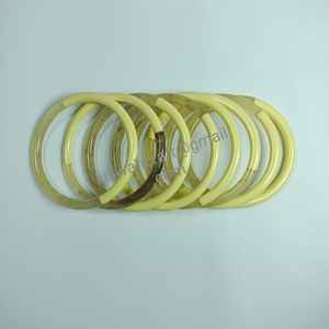 Mayorista Cuerno de búfalo natural y brazaletes de pulsera de resina con la mejor calidad al precio más bajo Exportación de artesanía Kiswah DE LA India - Product Image 5