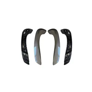 Juego de Cubiertas para Apoyabrazos de Puerta Interior Derecha-Izquierda para Renault Fluence, Cuero Ahumado y ABS con Caja de Almacenamiento y Portavasos 809540287R - Product Image 3