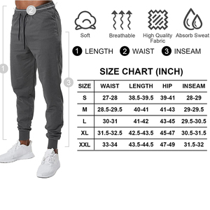 Custom Men's Sweatpants High Quality Casual Regular <b>Elastic</b> Heavy Fleece 100% Cotton Mid Waist Zipper Pocket Winter Pattern - Product Image 3