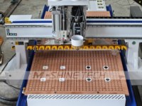Máquina Router CNC para Trabajar Madera 1325, Router para Grabado 3D con Sistema LNC, 12 Herramientas, ATC Lineal, para Fabricación de Muebles de Madera