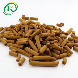 Muestra gratis a granel 25kg de óxido de hierro orgánico Fe4o3 catalizador de gránulos naranjas adsorbente eficaz para la fabricación de aditivos de petróleo - Product Image 1