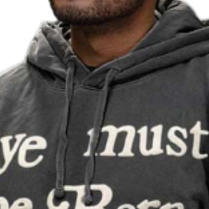 Vente en gros sweat-shirt à capuche Oem haute qualité en coton uni à col ras du cou avec impression personnalisée pour hommes - Product Image 2