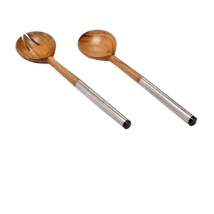 Ustensiles de cuisine pour restaurants Ensembles de couverts décoratifs de table Couverts en bois classiques avec finition murale pour la restauration - Product Image 5