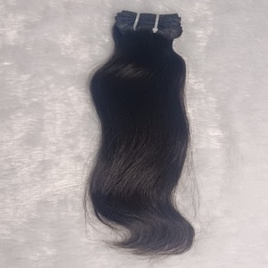 Extensiones de cabello humano virgen Remy indio sin procesar para niñas y mujeres Extensiones de cabello rizado estilo onda de agua - Product Image 3