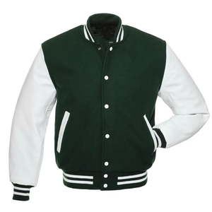 Blouson universitaire de baseball pour homme – Nouvelle arrivée, personnalisable, haute qualité, col montant américain original, vente en gros - Product Image 1