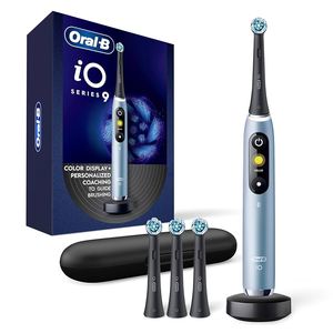 แปรงสีฟันไฟฟ้าแบบชาร์จไฟได้9ชุด Oral-B IO สีดำคอสมิกพร้อมหัวแปรง4หัวเคสสำหรับเดินทางและที่ชาร์จการรับรู้ - Product Image 6