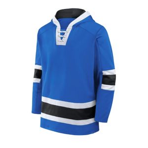 Factory Direct Teamwear Latest Design Ice Hockey Jersey lace up with <b>Applique</b> Numbers 280 GSM Sportswear Ice hockey uniform - Product Image 3
