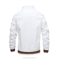 Blouson Bomber Unisexe Homme Coupe Oversize Hiver Décontracté Streetwear Manteau XXL Imperméable Respirant Fermeture Éclair Tissu Délavé Tendance