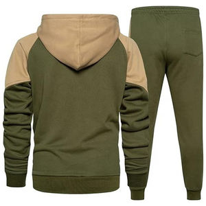 Vente 2025 Survêtement d'hiver grande taille respirant à capuche imprimé avec strass pour hommes Logo de couleur personnalisée Haute qualité Livraison rapide - Product Image 2