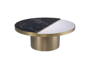 Mesa auxiliar moderna de madera y metal, muebles para el hogar, mesa de centro, almacenamiento para sala de estar decorativa, Fabricante Mayorista, exportador - Product Image 5