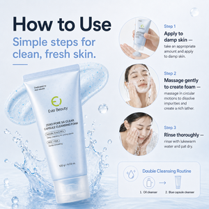 OEM ODM Marque Privée Acide Hyaluronique Acide Salicylique Crème Capsule <span class=keywords><strong>Mousse</strong></span> <span class=keywords><strong>Nettoyante</strong></span> Nettoyant Pores en Profondeur AHA PHA Nettoyant <span class=keywords><strong>Visage</strong></span> Tous Types de <span class=keywords><strong>Peau</strong></span> - Product Image 6