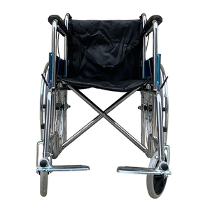 <span class=keywords><strong>Silla</strong></span> <span class=keywords><strong>de</strong></span> <span class=keywords><strong>Ruedas</strong></span> Plegable Ajustable con Marco <span class=keywords><strong>de</strong></span> Acero al Carbono Plateado, Rueda Trasera <span class=keywords><strong>de</strong></span> 24 Pulgadas, Freno <span class=keywords><strong>de</strong></span> Mano Galvanizado, Alta Calidad, Mejor Precio, CE - Product Image 2