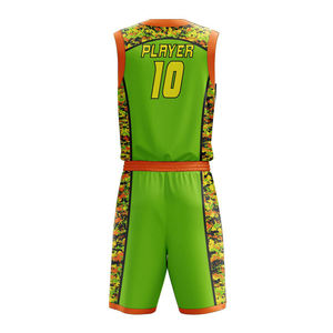 Uniforme de basket-ball réversible personnalisé de haute qualité vêtements de sport imprimés en polyester à séchage rapide hommes femmes ensembles OEM ODM Zohan créations - Product Image 2