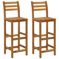 Juego de Muebles de Jardín Minimalistas Modernos de 3 Piezas, Diseño Confortable, Madera de Teca Sólida, Color Natural, Almacenamiento, 2 Plazas