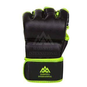 Gran oferta guantes MMA personalizables calidad superior entrenamiento impreso personalizado buena calidad guantes MMA - Product Image 2