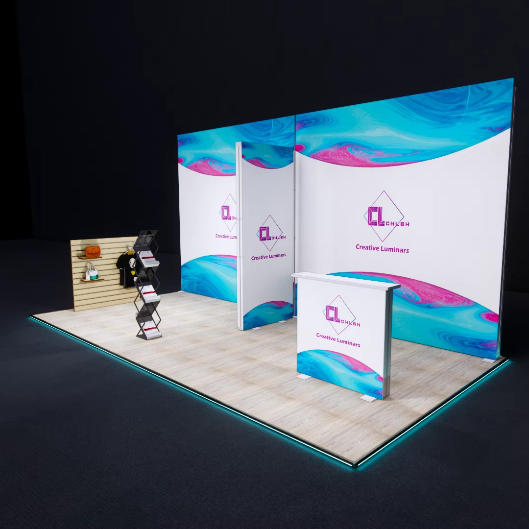 【Creative Booth Design】 Trade Show Display with Archway | Trade Show Displays