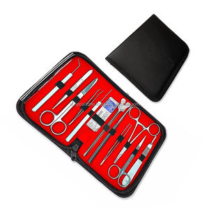 Kit de entrenamiento de instrumentos quirúrgicos básicos Sutura de enseñanza manual de metal de acero inoxidable Base esencial para entrenamiento quirúrgico - Product Image 6