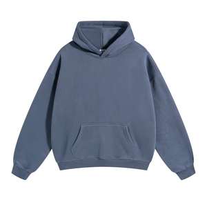 Custom Men's Sweatshirt Set Blank Hooded Acid Wash Vintage Heavy Weight Regular Fit Pullover Hoodies 100% Cotton Winter hoodies - Product Image 4