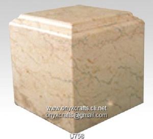 Forma de cubo Verona Mármol Urny en el mejor precio de fábrica al por mayor - Product Image 1