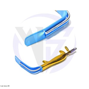 Écarteur mammaire en acier inoxydable Ferreira plaqué or, utilisation manuelle pour les équipements et outils de chirurgie esthétique et plastique - Product Image 2