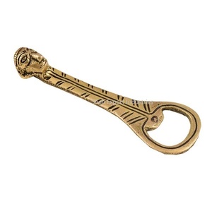 ที่เปิดขวดเบียร์สีทองรูปสับปะรดทำมือหรูหราโลหะทองเหลืองสำหรับใช้ในบ้านและโรงแรม - Product Image 2