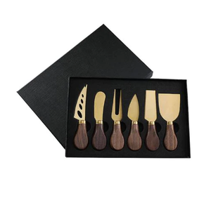Set de 3 couteaux à fromage plateau à viande pour manche en laiton poli brillant avec vente - Product Image 6