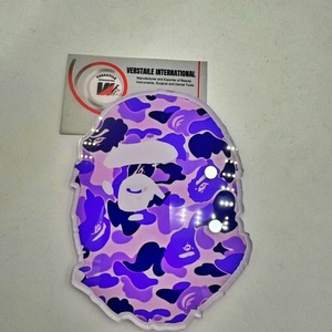 แผ่นติดขนตาแม่เหล็กอะคริลิคแบบใช้ซ้ำได้ ลายสีม่วง รูปหัวใจ ผีเสื้อ ดอกไม้ เพชร สำหรับต่อขนตา ยี่ห้อสินค้าสั่งผลิต - Product Image 3