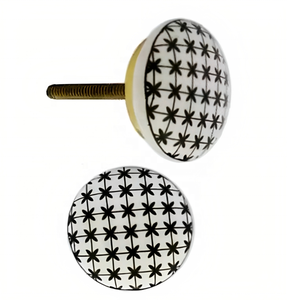 Poignées de porte en céramique pour tiroirs commode armoire armoire armoires taille Standard plusieurs couleurs bas prix prêt à expédier - Product Image 5