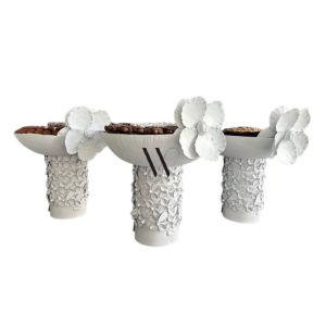 Bol à chocolat cannelé en forme d'étoile pour Noël, chocolat noir ou au lait, idéal pour contenir des garnitures comme la mousse, la crème glacée, les fruits ou les bonbons - Product Image 3